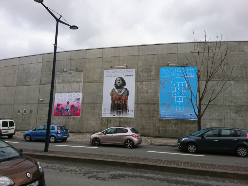 Bâches tendues sur profilé alu